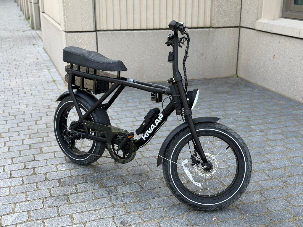 KNAAP AMS Fatbike | Black Edition | 200KM | Nieuwstaat, Zo goed als nieuw, 59 cm of meer, 50 km per accu of meer, Ophalen