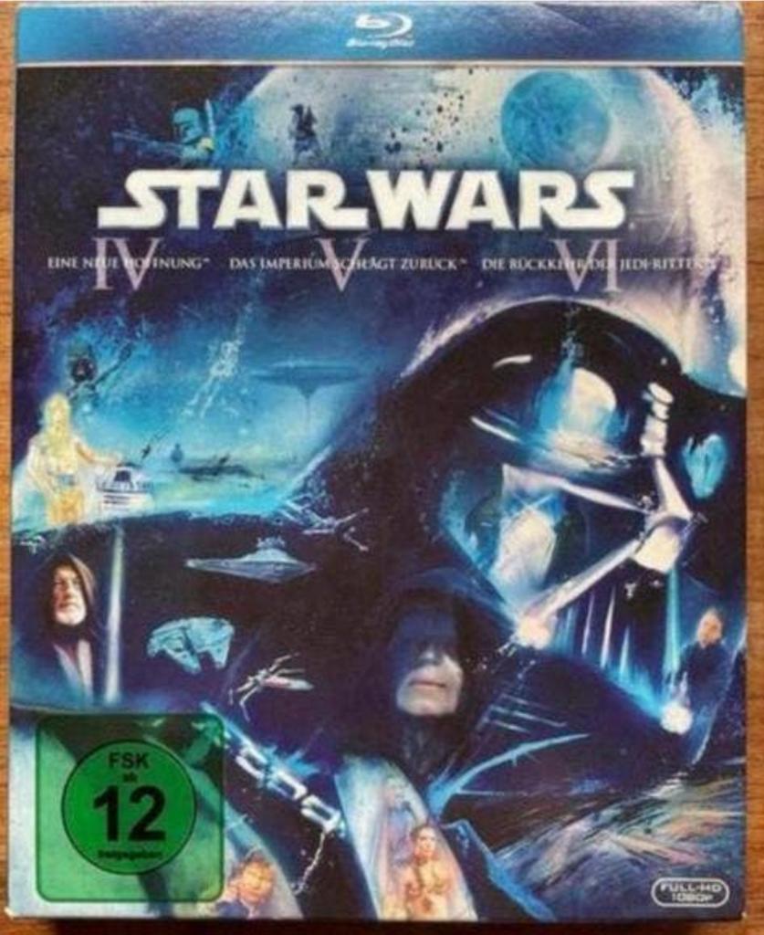 Star Wars TRILOGIE New Hope Empire Strikes Back Return Jedi, Cd's en Dvd's, Blu-ray, Ophalen of Verzenden, Zo goed als nieuw, Science Fiction en Fantasy