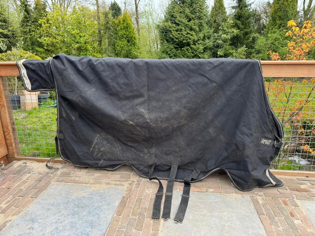 Amigo Bravo 12 winterdeken 400g – 6’9 / 206 cm, Full (L), Gebruikt, Ophalen of Verzenden, Staldeken