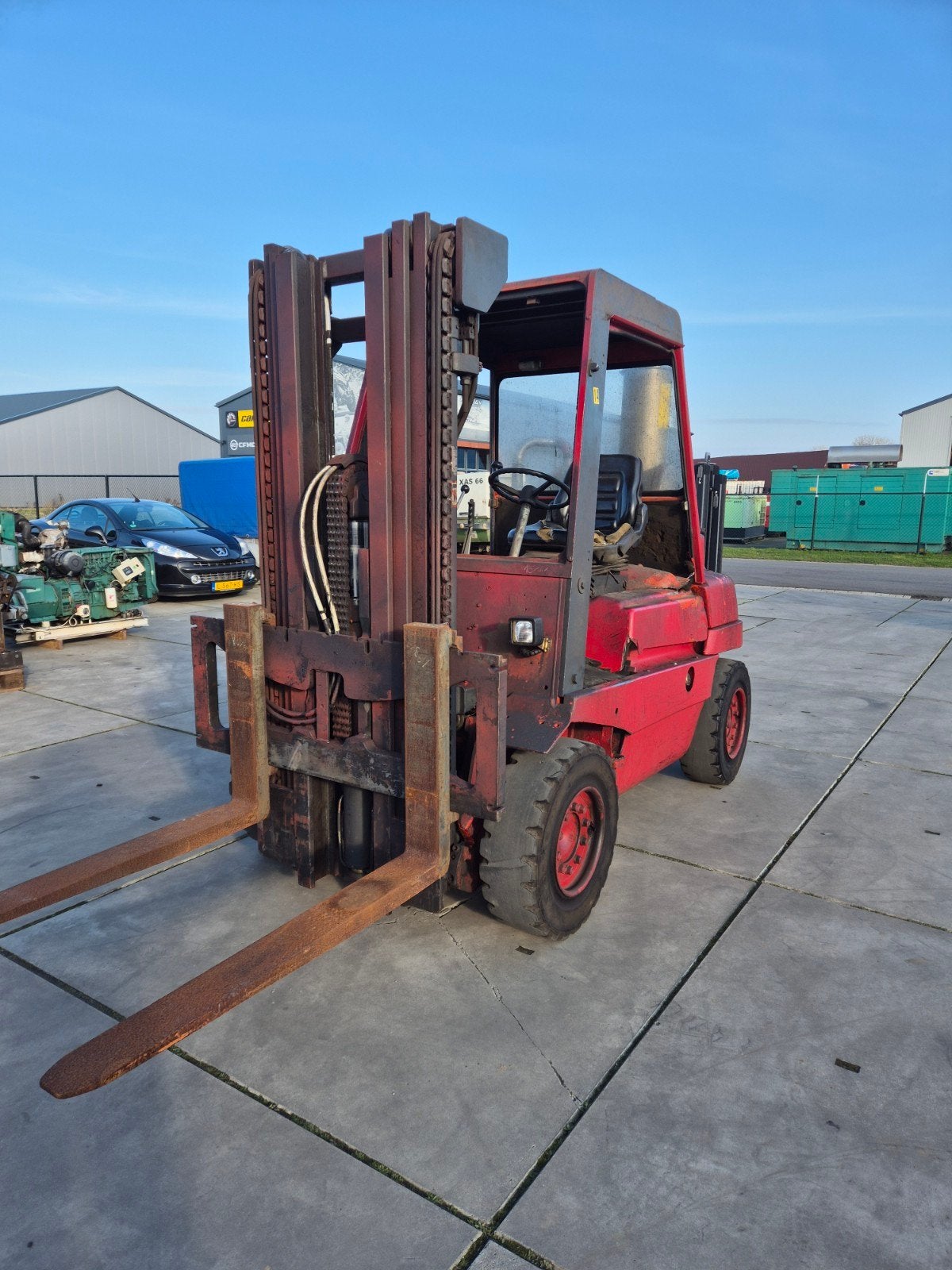 Linde H40D Deutz motor triplo, Diesel, Heftruck, Ophalen of Verzenden, Meer dan 4000 kg