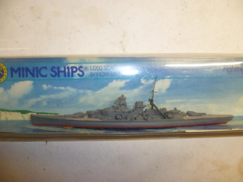 Minic Ships Hornby KM Slagschip Scharnhorst 1939-1943 1:1200, Verzamelen, Scheepvaart, Ophalen of Verzenden, Nieuw, Schaalmodel