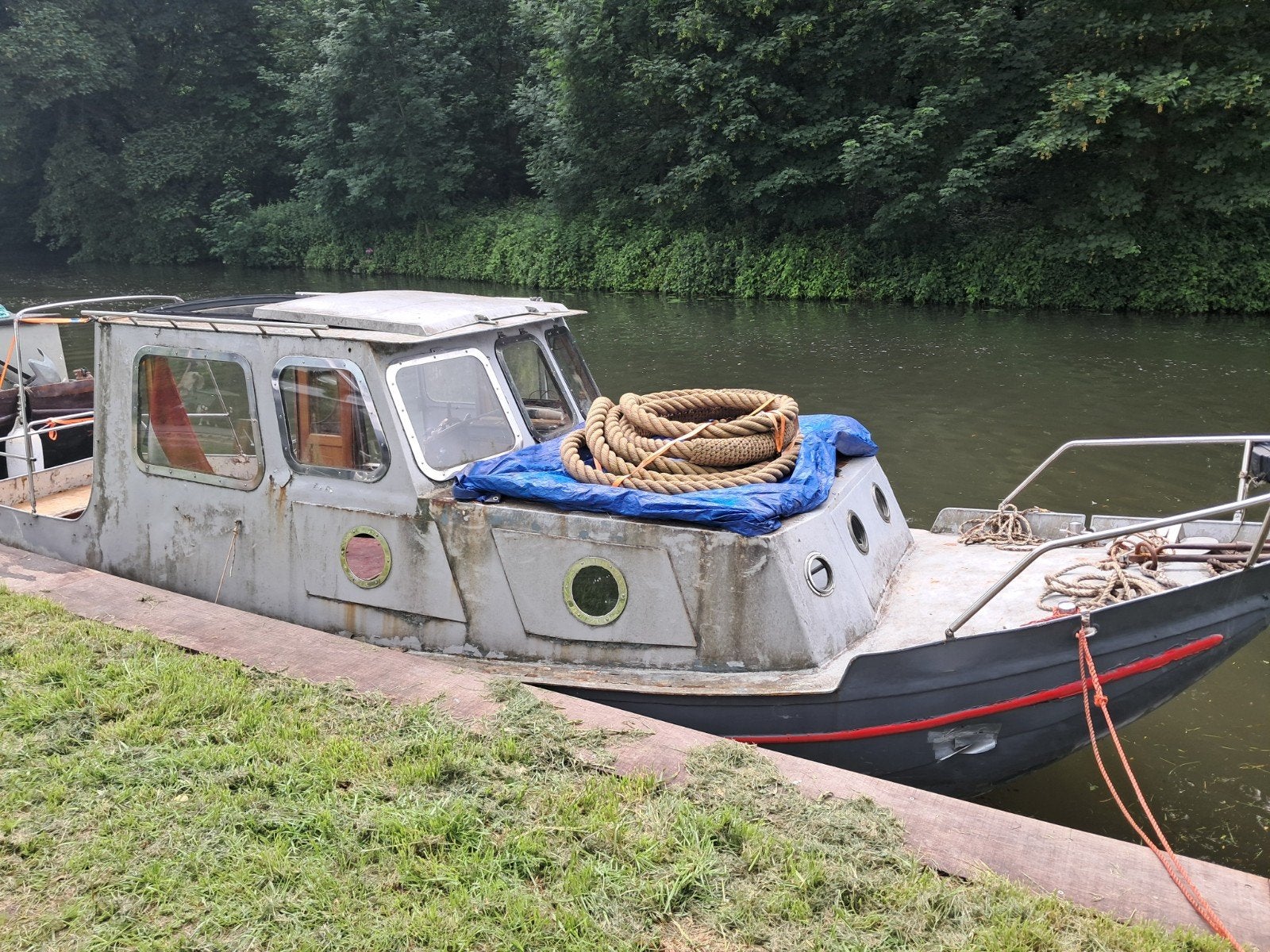 Opknapper boot met motor - Ideaal project !, Ophalen of Verzenden