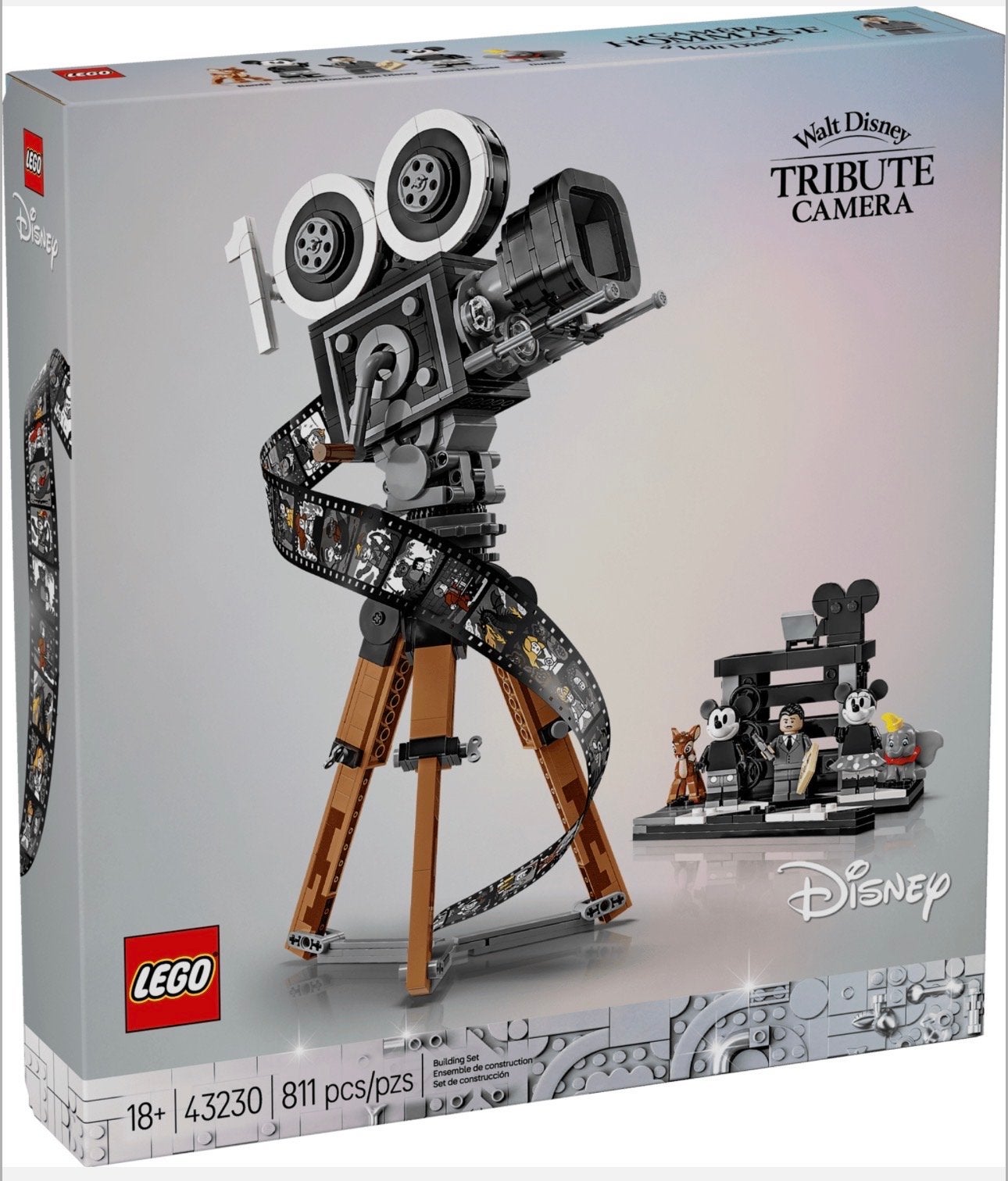 LEGO Disney Walt Disney Tribute Camera 43230, Ophalen of Verzenden, Nieuw, Overige merken