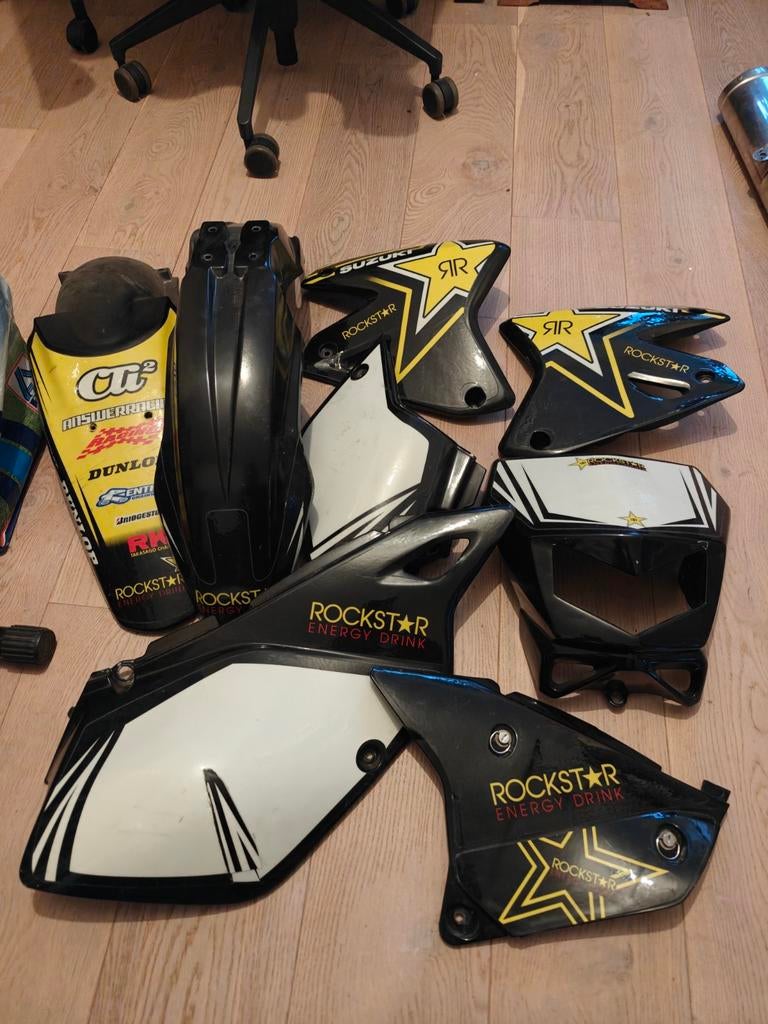 Suzuki DRZ400 S/SM kappenset met tank, Motoren, Ophalen