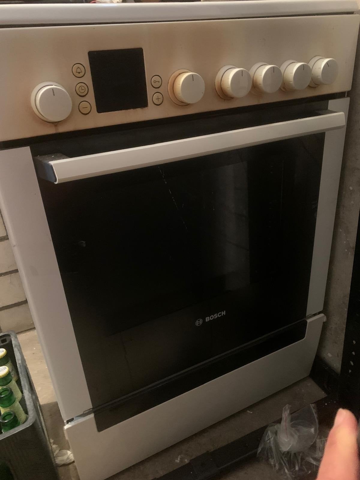 Bosch Vrijstaand Gasfornuis met Oven, Ophalen, Gebruikt, 60 cm of meer, 4 kookzones