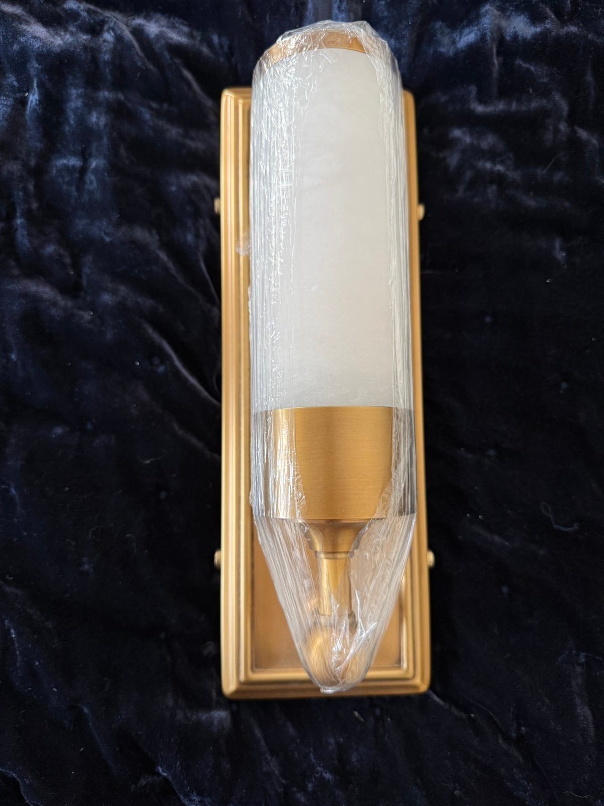 Eichholtz wandlamp Valentine Antique brass alabaster lamp, Ophalen of Verzenden, Zo goed als nieuw