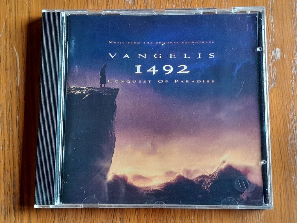 Vangelis - 1492 Conquest of Paradise CD Soundtrack zgan, Overige genres, Ophalen of Verzenden, Zo goed als nieuw, Inclusief doosje