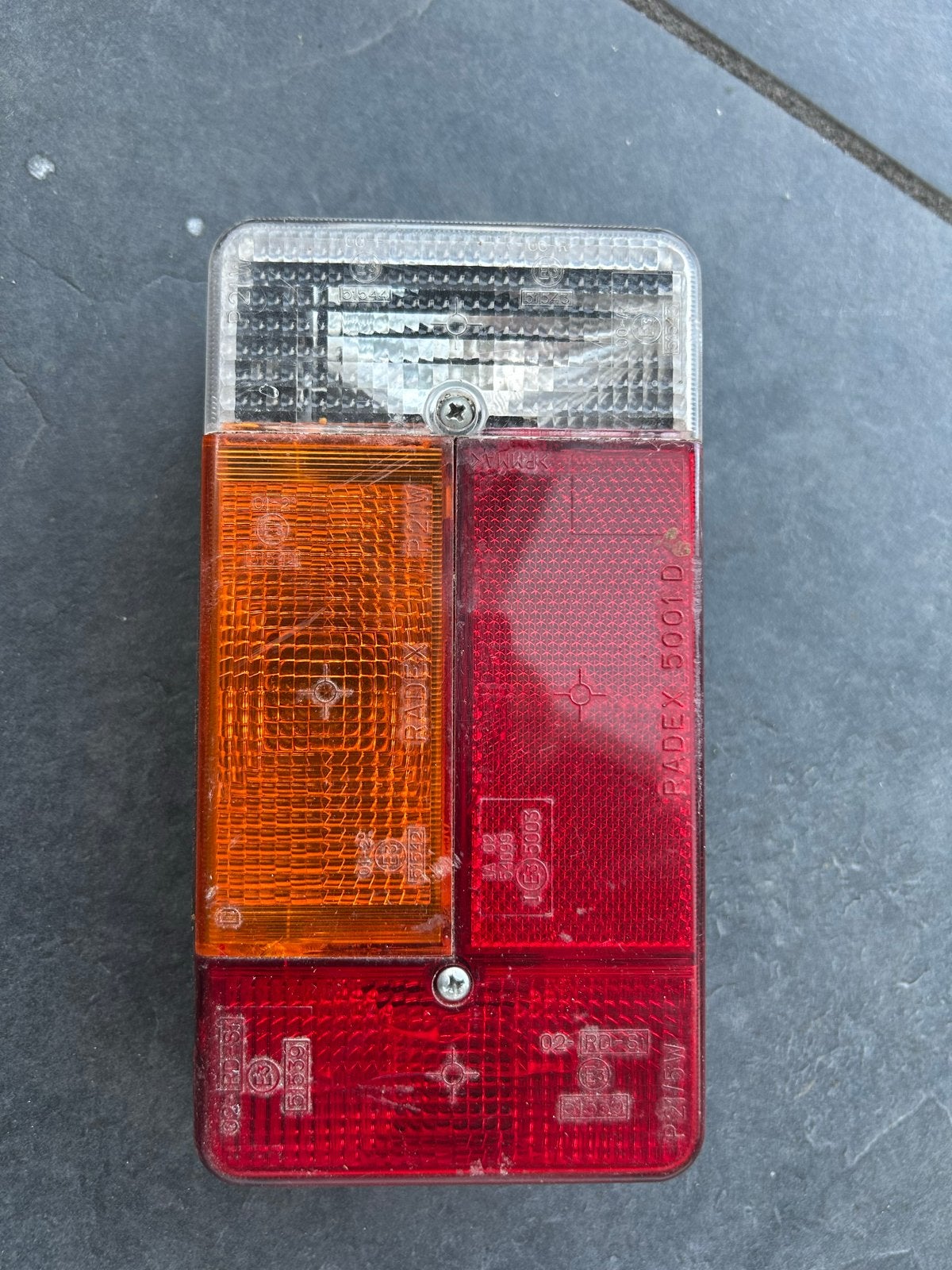 Radex 5001 D Achterlicht Rechts Achter - Gebruikt, Ophalen of Verzenden, Gebruikt