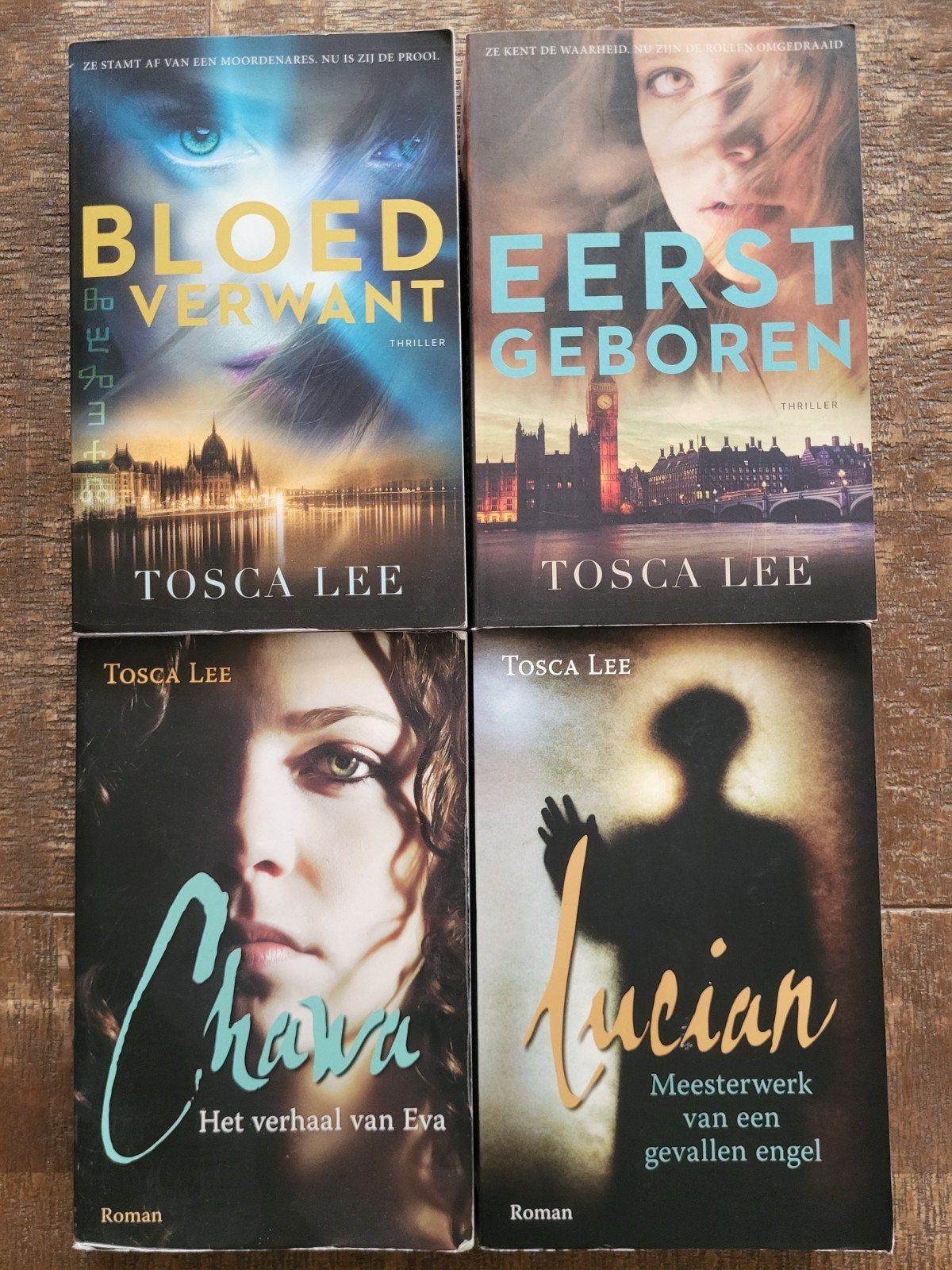 Tosca Lee - Bloedverwant, Eerstgeboren, Chawa en Eva, Ophalen of Verzenden, Zo goed als nieuw, Tosca Lee