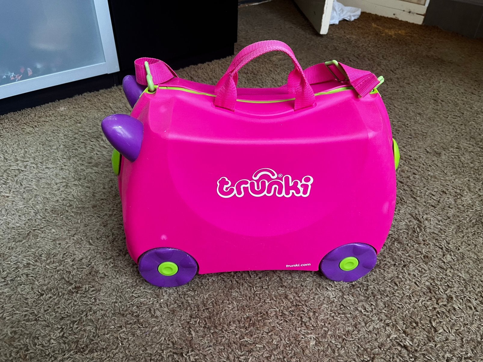 Trunki kinderkoffertje , roze, Ophalen of Verzenden, Zo goed als nieuw