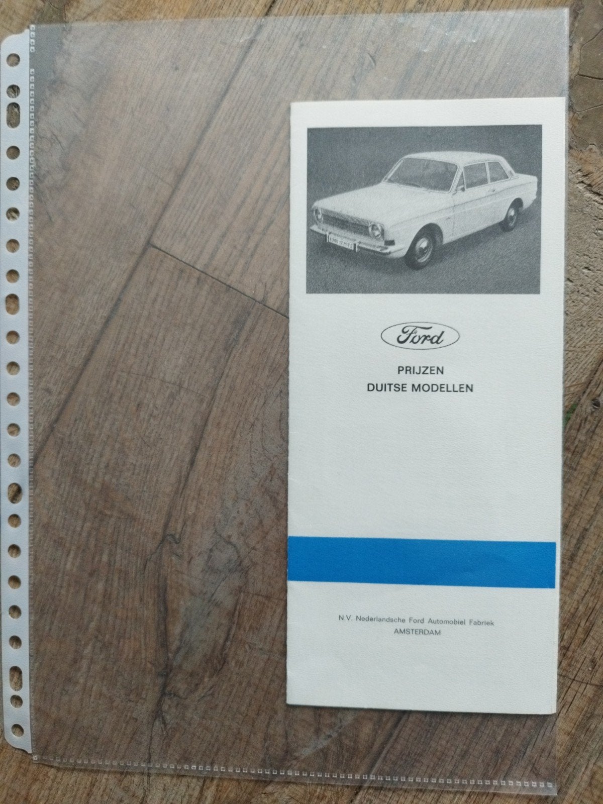 Ford Prijslijst Duitse Modellen 1969 - H69-1-10.000, Ford, Ophalen of Verzenden, Zo goed als nieuw, Ford