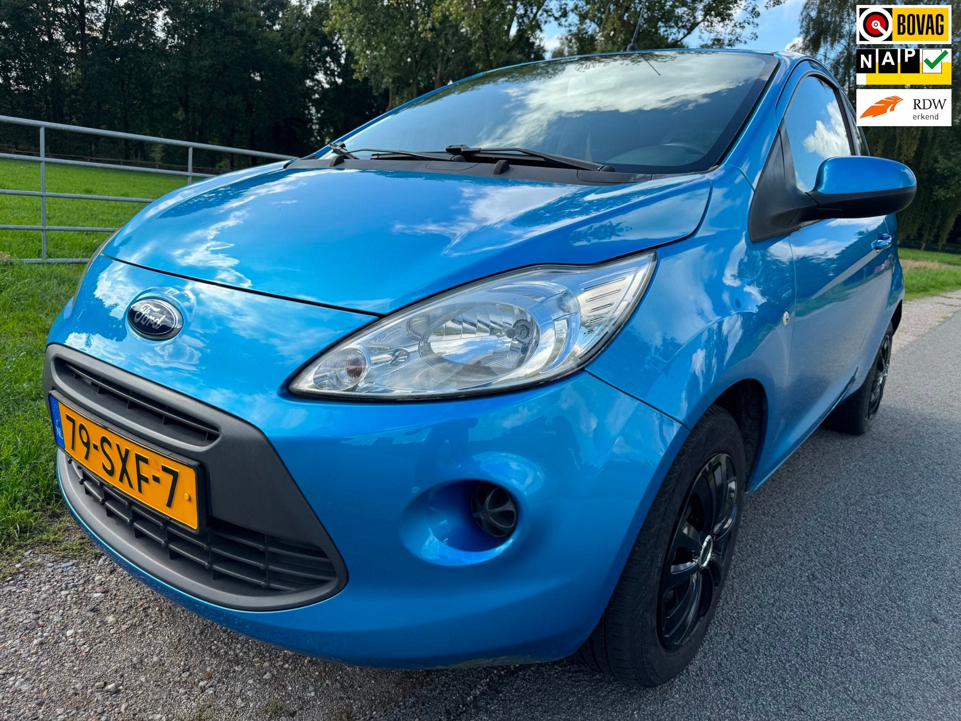 Ford Ka 1.2 Cool & Sound start/stop keurig onderhouden, Auto's, Voorwielaandrijving, Euro 5, Stof, Gebruikt
