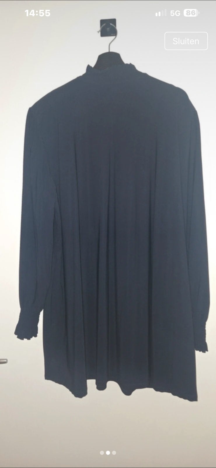 plus basic tuniek. Nieuw maat 52, Kleding | Dames, Ophalen of Verzenden, Zo goed als nieuw, Blauw, Blouse of Tuniek