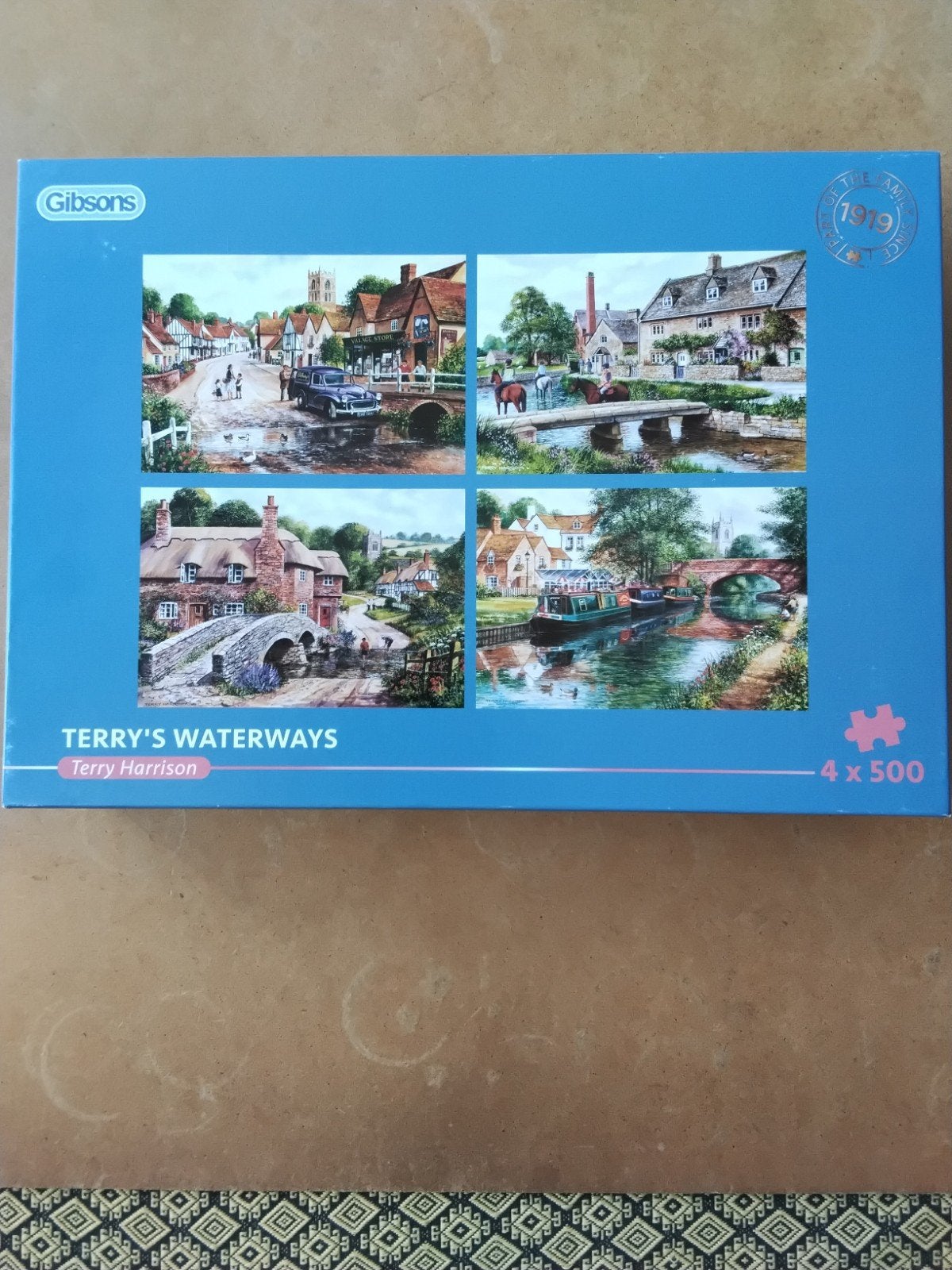 Terry's waterways van Gibsons, Ophalen of Verzenden, 500 t/m 1500 stukjes, Zo goed als nieuw