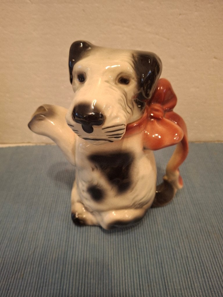 Cortendorf - leuke aardewerk theepot in de vorm v/e terrier, Ophalen of Verzenden