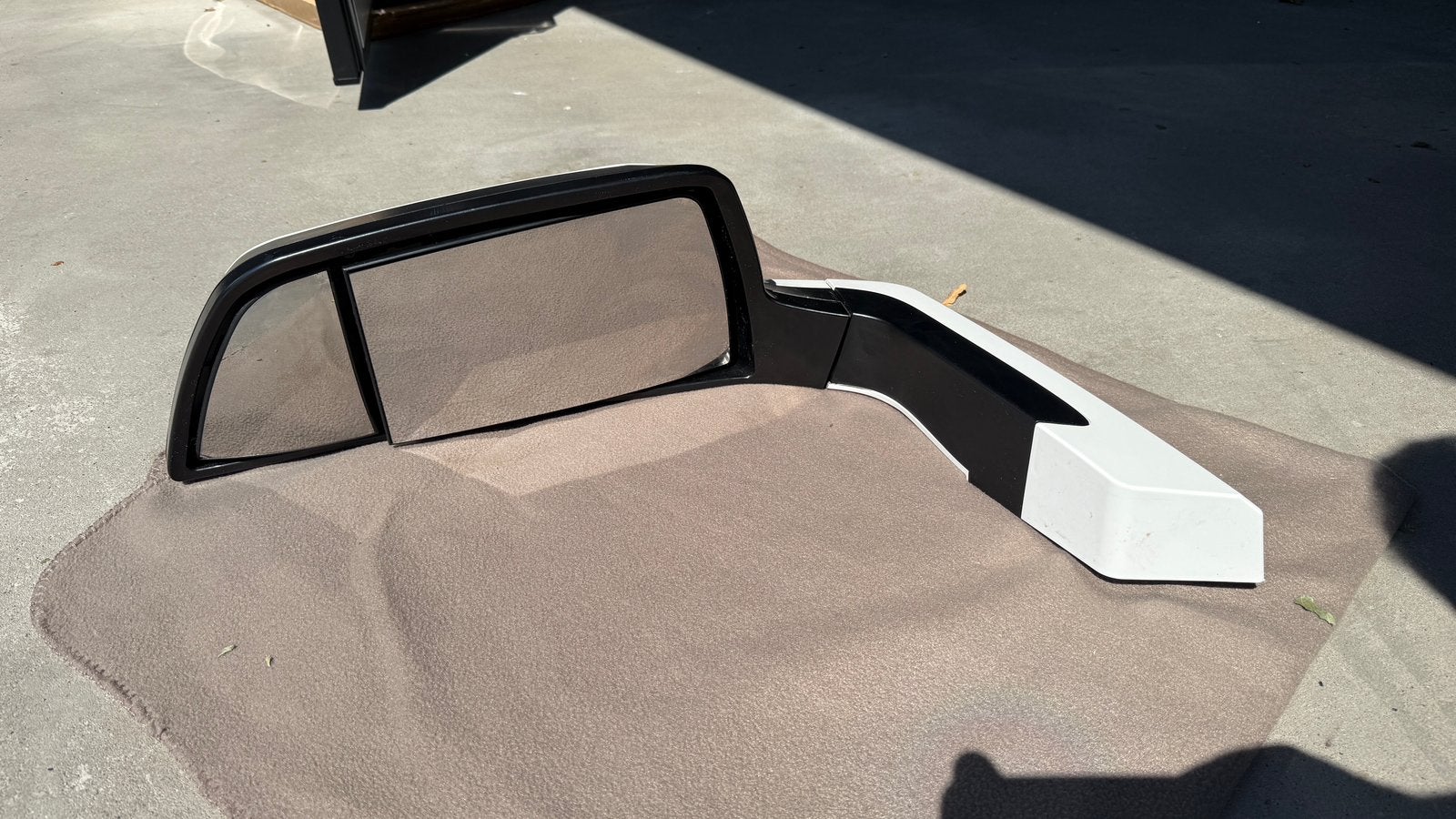 Hymer linker spiegel voor integraal camper, Caravans en Kamperen, Camper-accessoires, Ophalen, Gebruikt