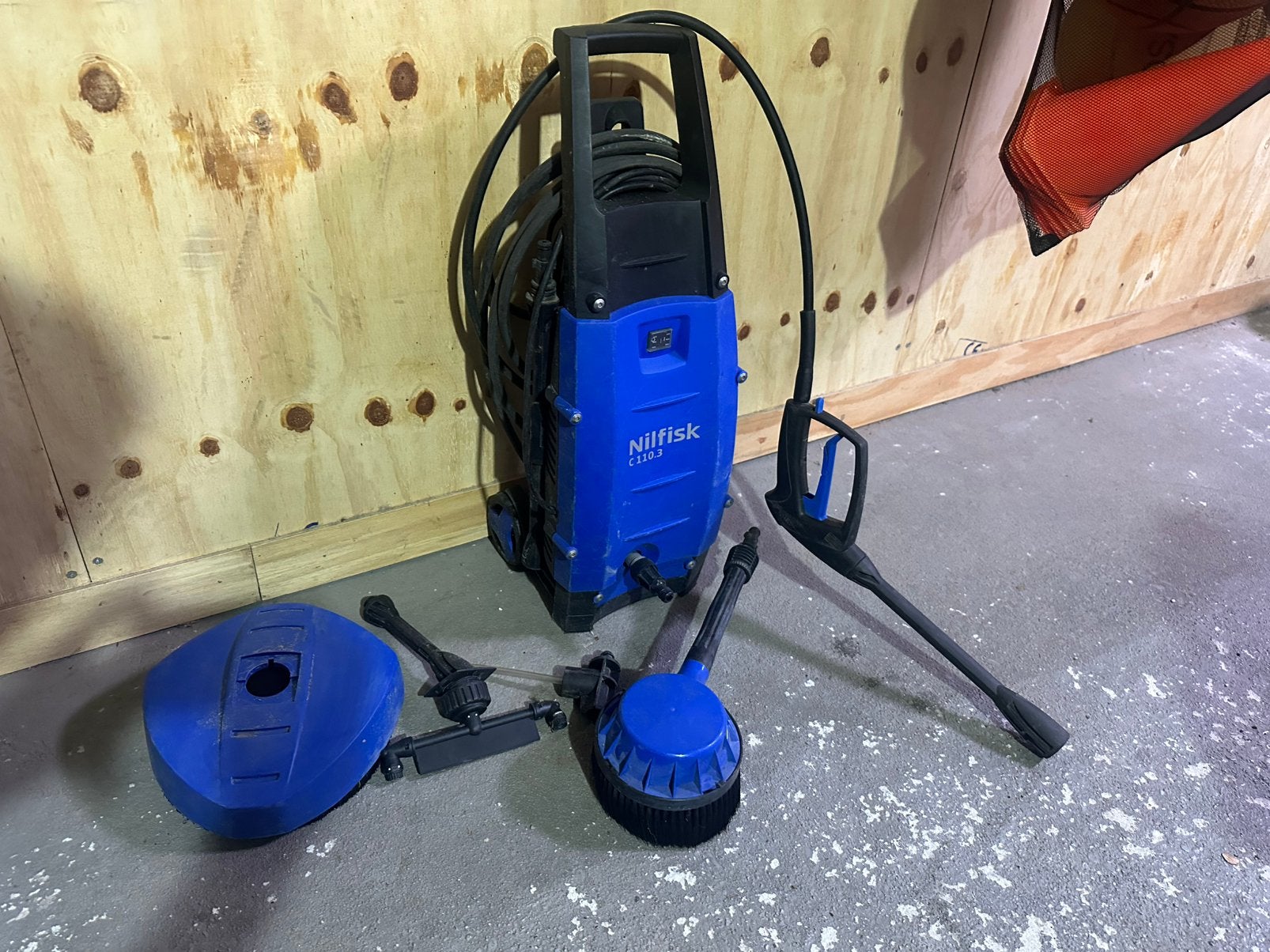 Nilfisk C 110.3 hogedrukreiniger met opzetstukken, Ophalen, Zo goed als nieuw, Elektrisch