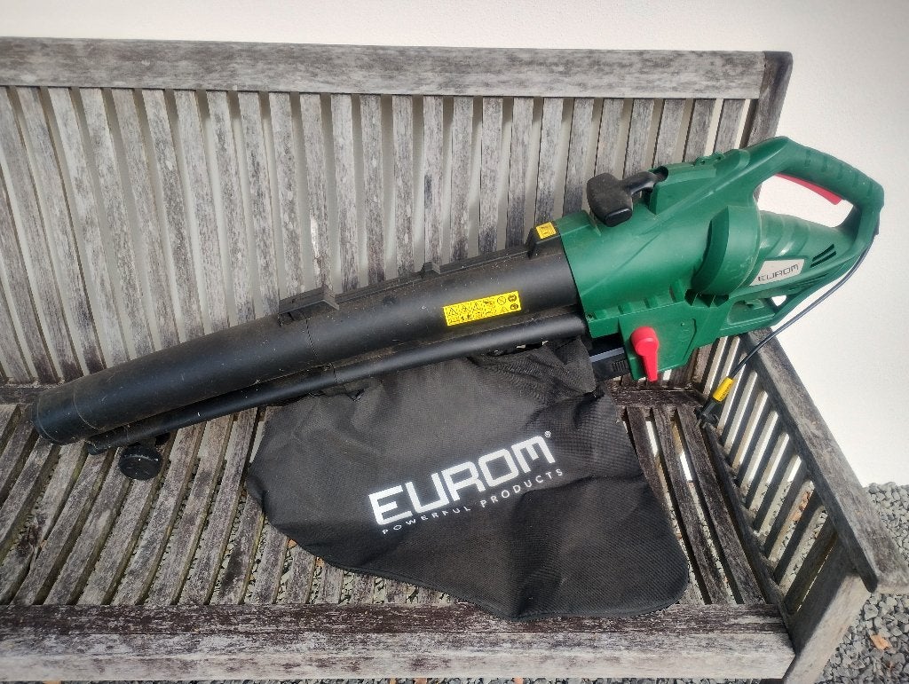 Bladblazer, Ophalen, Gebruikt, Handgedragen, Met opvangzak