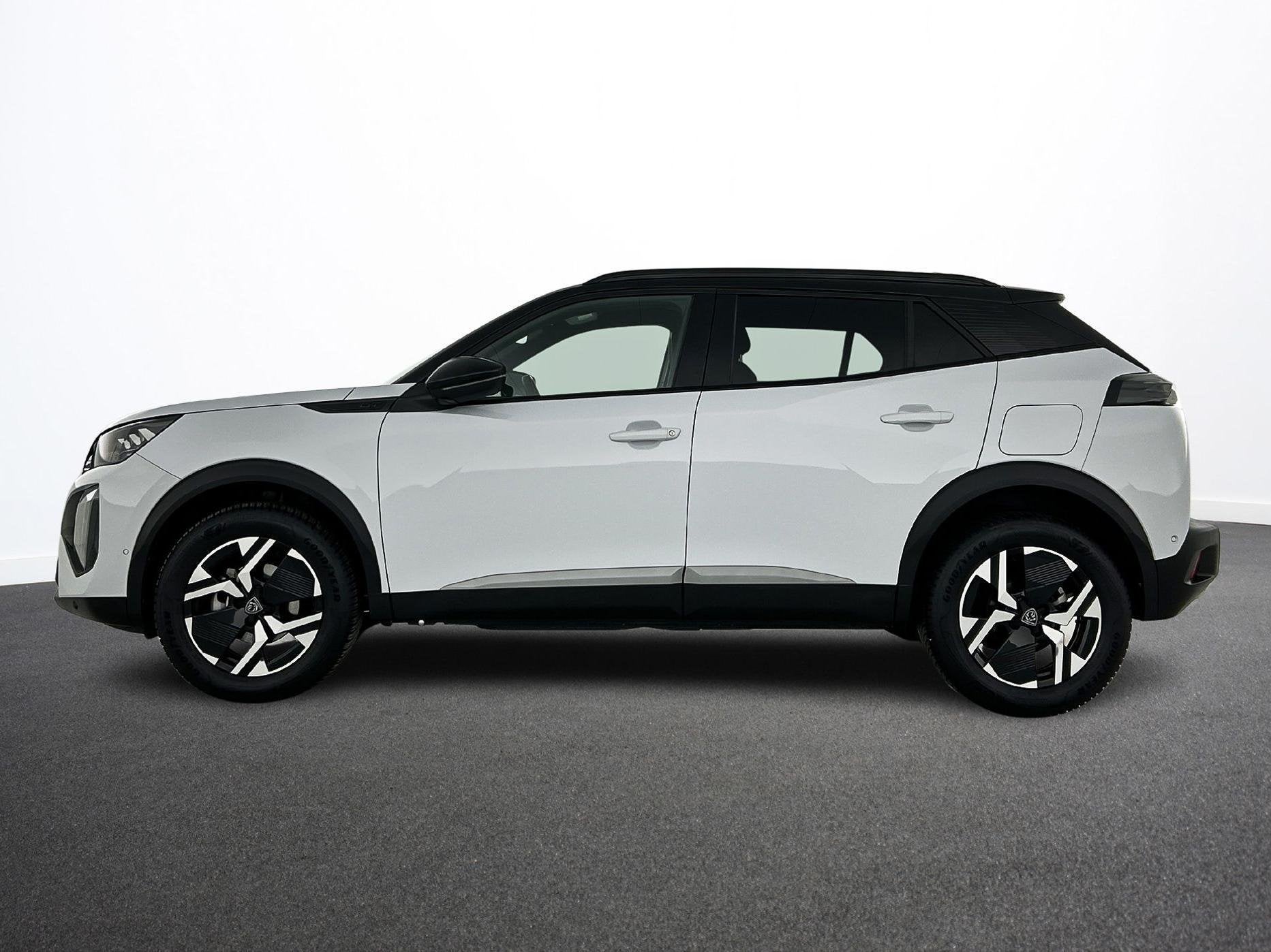 Peugeot 2008 1.2 PureTech 130pk Automaat GT-Line Clima Contr, Auto's, Gebruikt, 1199 cc, Leder en Stof, Wit