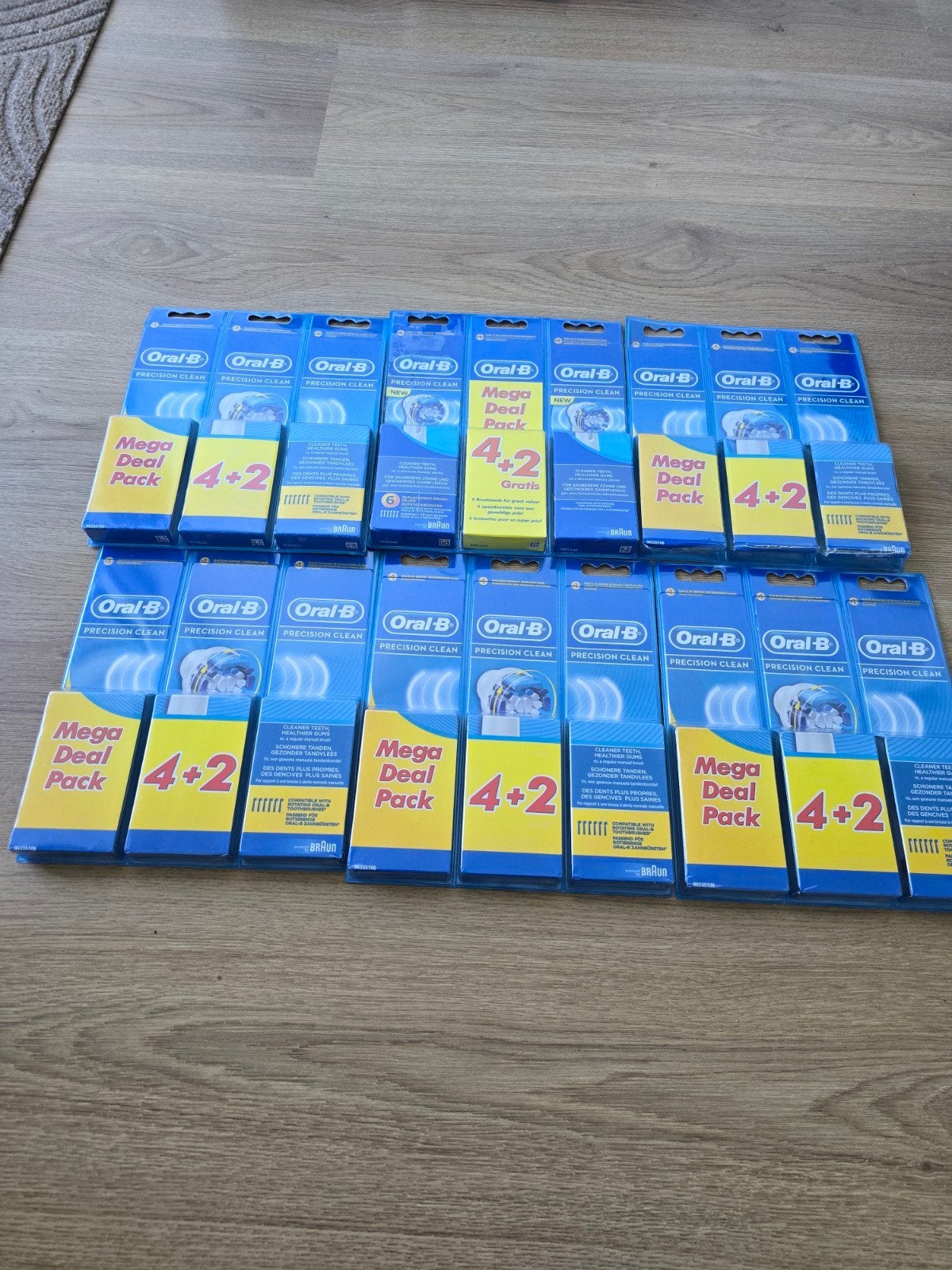 Oral-B Precision Clean Opzetborstels - Mega Deal Pack, Ophalen of Verzenden, Nieuw, Opzetborstel