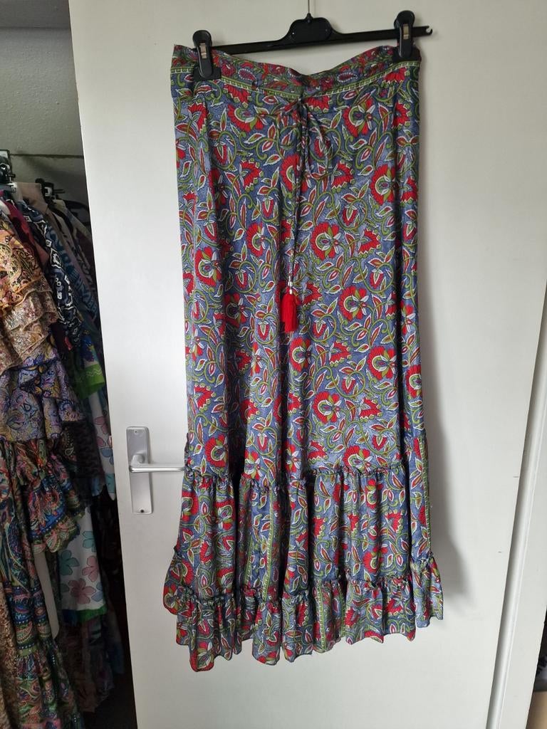 Rok gold&silver m/l, Ophalen of Verzenden, Zo goed als nieuw, Onder de knie