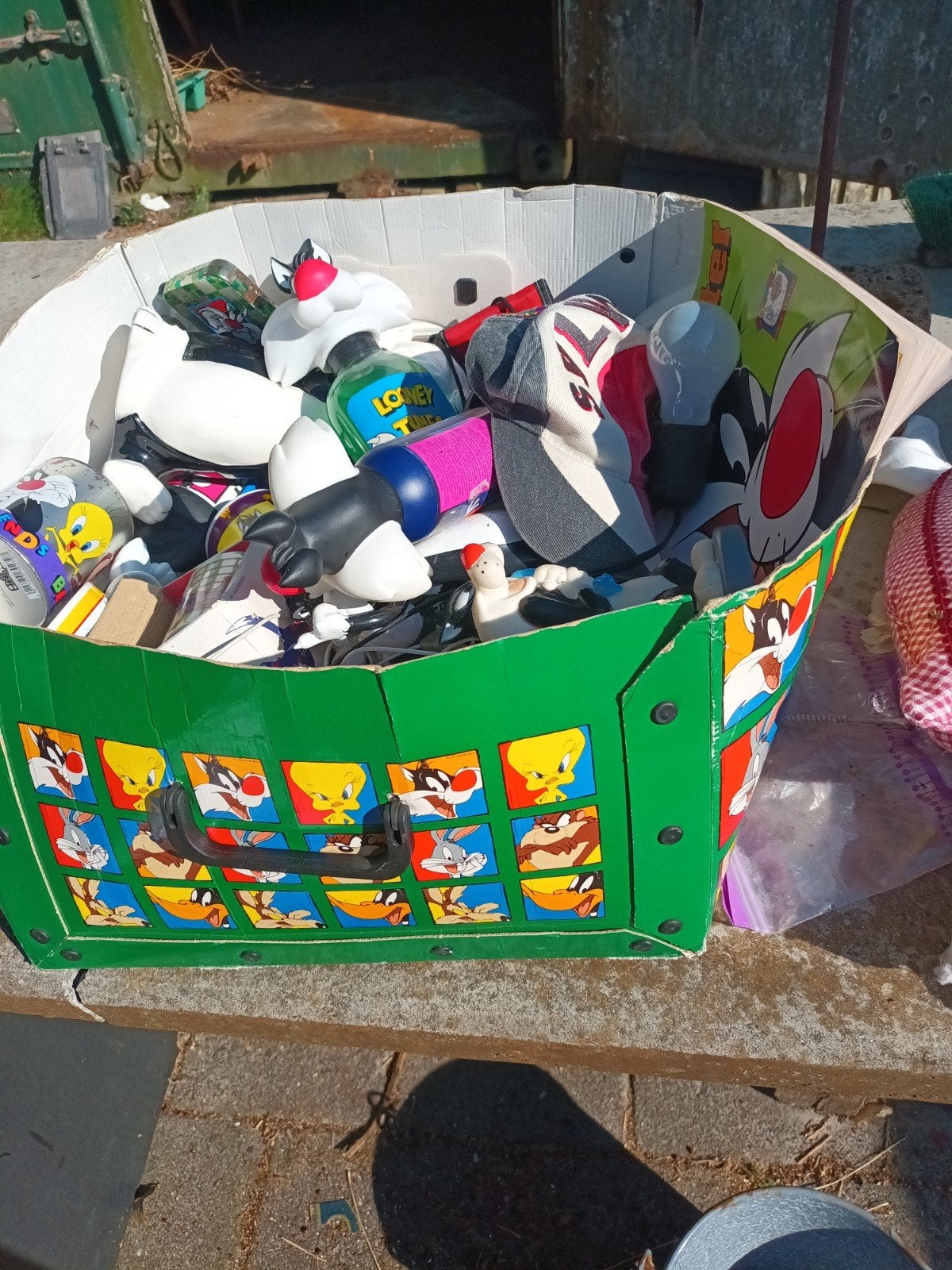 verzameling vintage Looney Tunes Sylvester the Cat items, Ophalen of Verzenden, Gebruikt