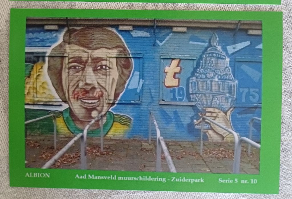 10 foto kaarten ADO Den Haag - complete serie Albion, Verzamelen, Sportartikelen en Voetbal, Zo goed als nieuw, Poster, Plaatje of Sticker