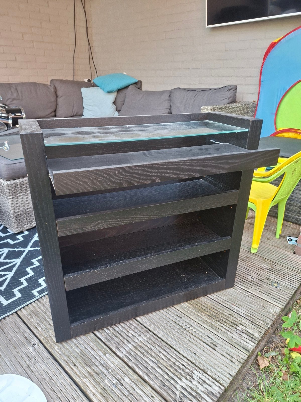 cd kastje 3 vaks met schuiflade, Ophalen, 50 tot 100 cm, Zo goed als nieuw, Minder dan 25 cm