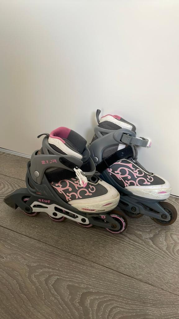 Stuff Verstelbare inline skates - Maat 38-41, Sport en Fitness, Schaatsen, Overige typen, Zo goed als nieuw, Ophalen, Overige merken