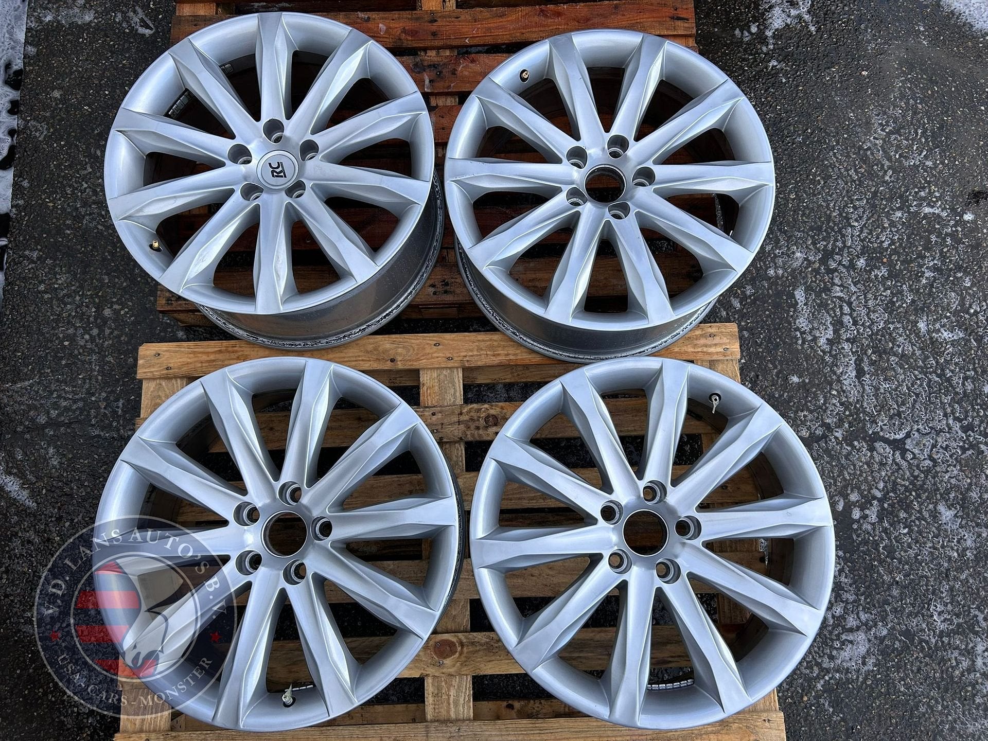 Originele Fisker Karma velgen 21 inch, Ophalen, Gebruikt, Velg(en), -