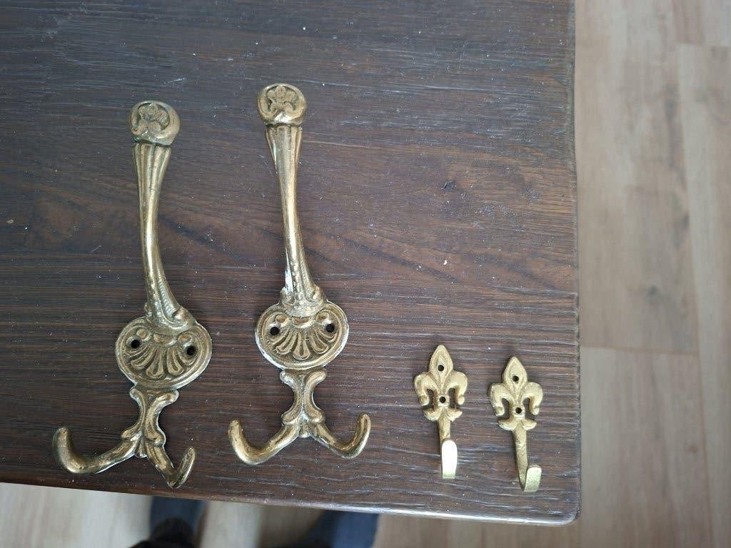 Kapstokhaken, wandhaken, Ophalen of Verzenden, Hout, Wandkapstok, Minder dan 100 cm