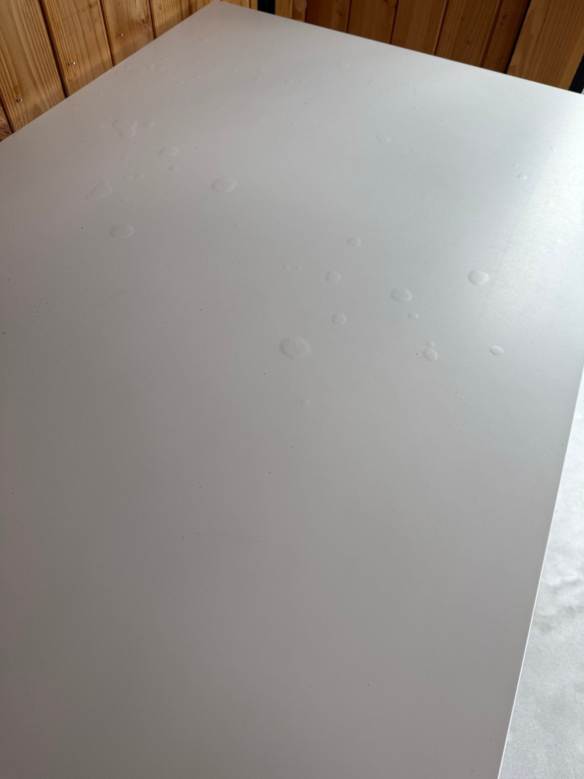 Design eettafel Topform 100x220, Huis en Inrichting, Tafels | Eettafels, Ophalen, Gebruikt, 200 cm of meer, 50 tot 100 cm