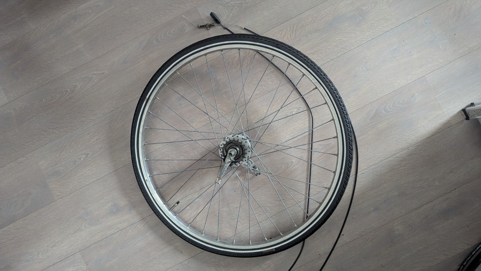 Sturmey Archer 3-speed achterwiel, Fietsen en Brommers, Ophalen, Aluminium
