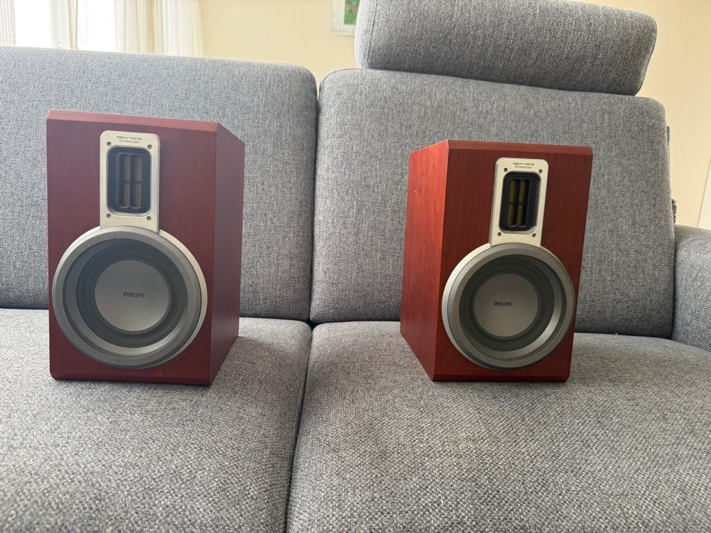 Philips MCD708 speakers 80 Watt, Audio, Tv en Foto, Luidsprekers, Philips, Gebruikt, Ophalen of Verzenden, 60 tot 120 watt