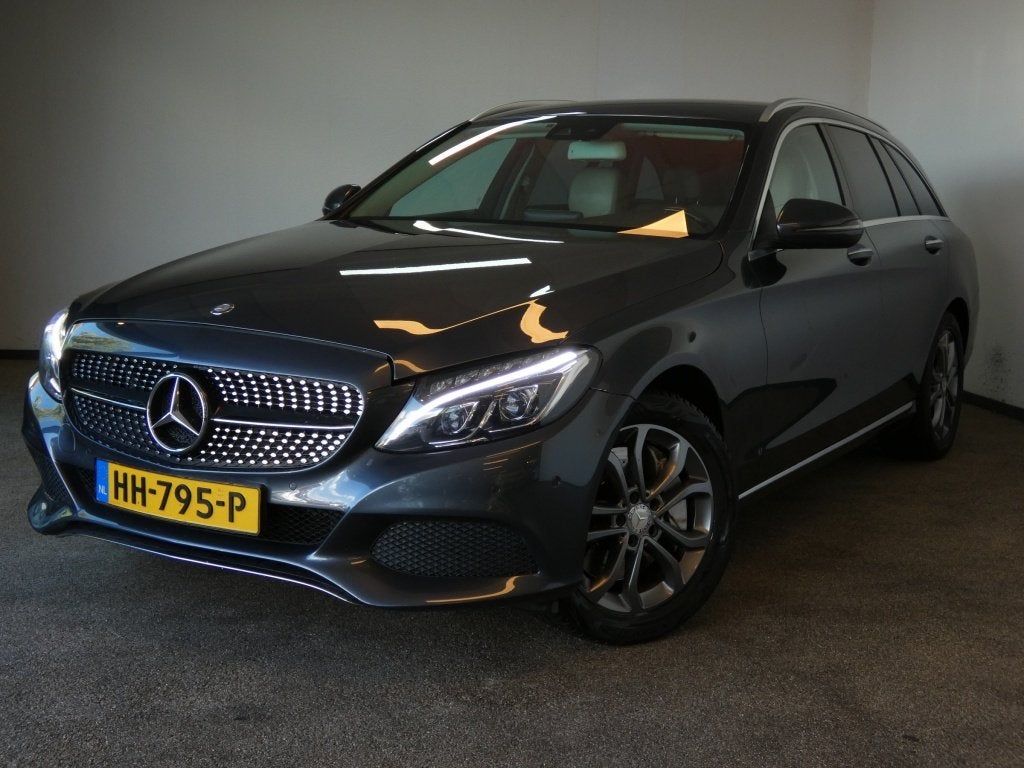 Mercedes-Benz C-Klasse Estate 350 e Lease Edition (bj 2015), Auto's, Achterwielaandrijving, Gebruikt, Euro 6, Hybride Elektrisch/Benzine