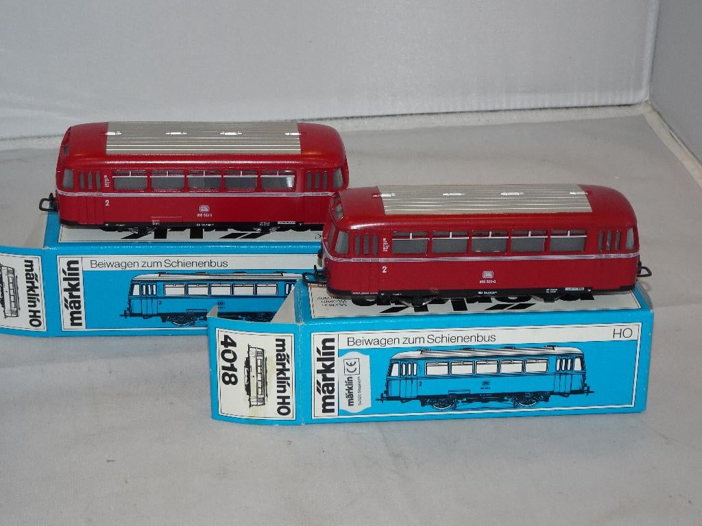 Marklin bijwagon v railbus 4018 *NIEUW* in OVP (#945), Wisselstroom, Ophalen of Verzenden, Märklin, Nieuw