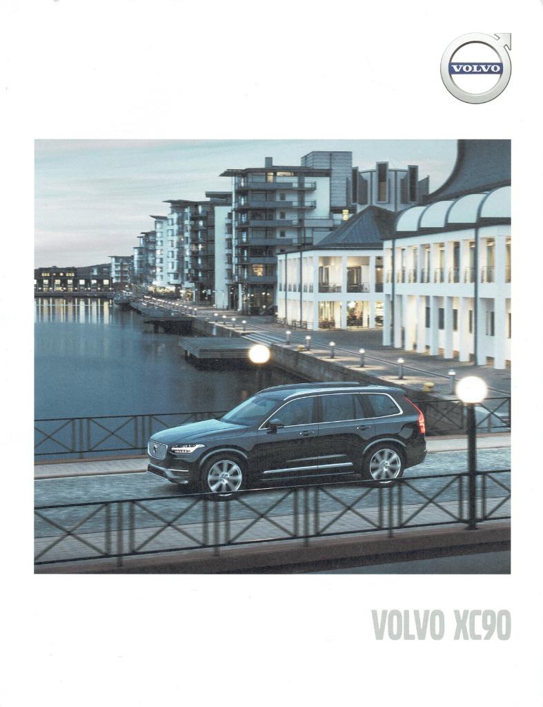 Folder Volvo XC90 (2017), Boeken, Auto's | Folders en Tijdschriften, Zo goed als nieuw, Volvo, Verzenden