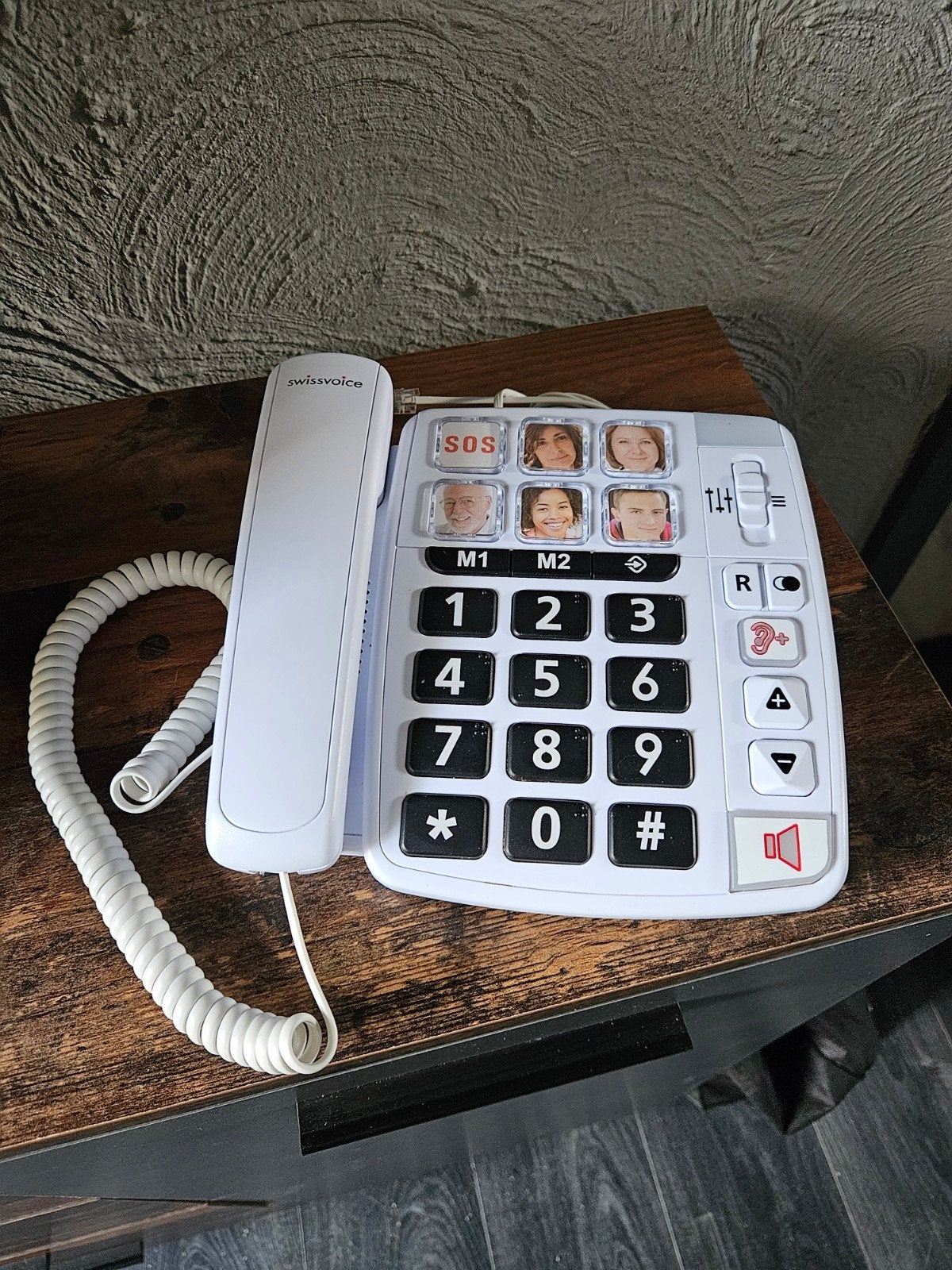 Swissvoice Xtra 1110 vaste telefoon met grote toetsen, Ophalen of Verzenden, Zo goed als nieuw, 1 handset