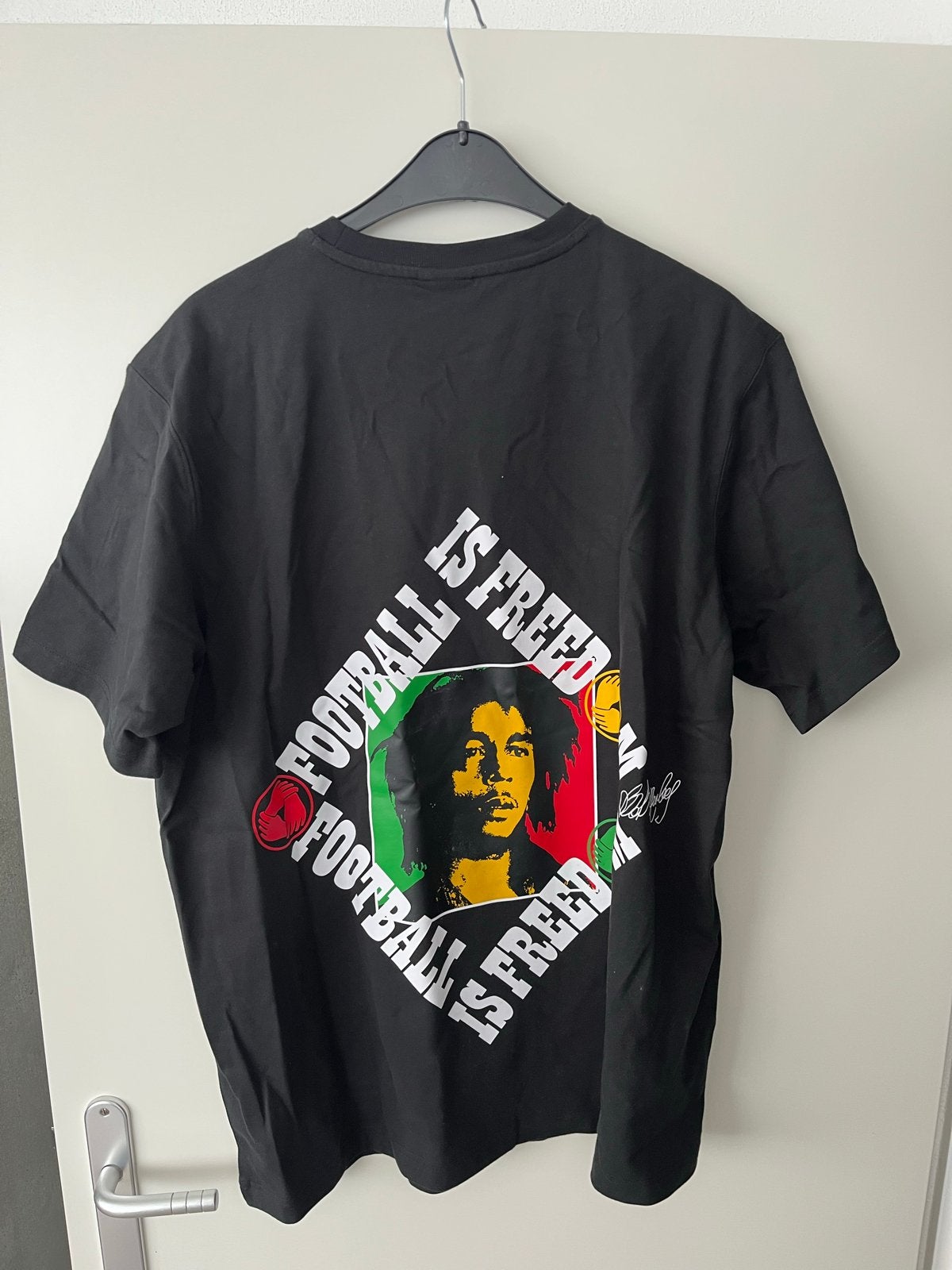Adidas Bob Marley Originals T-shirt Zwart XL, Kleding | Heren, Ophalen of Verzenden, Nieuw, Maat 56/58 (XL), Zwart