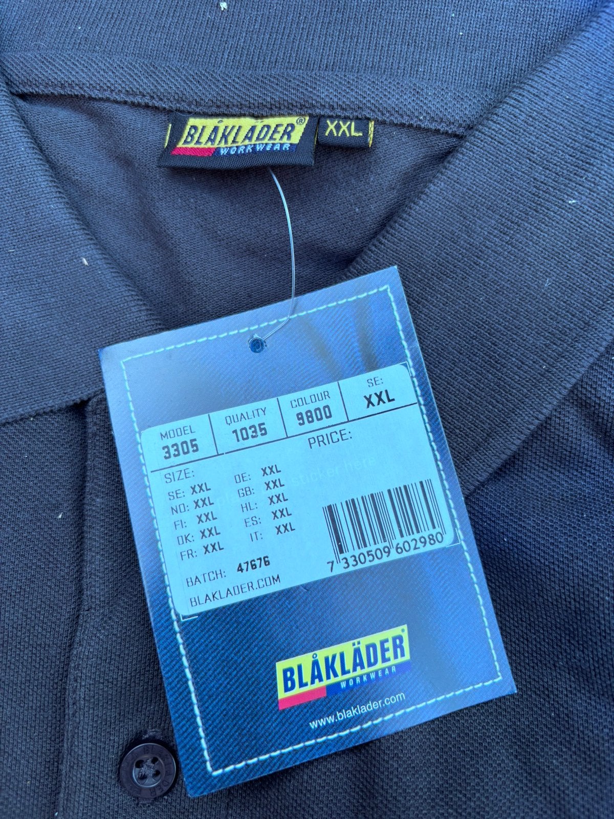 3x Blaklader 3305 XXL shirts, Tuin en Terras, Werkkleding, Ophalen, Nieuw, Heren, Jas
