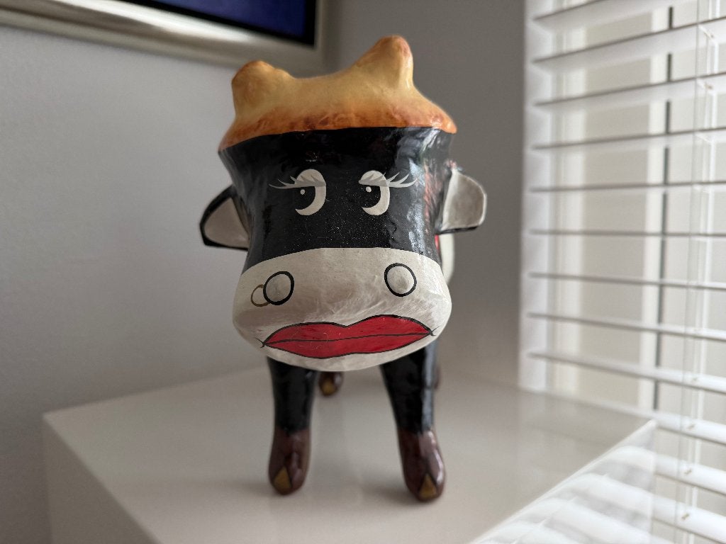 Niloc Pagen | Bertha Cowgirl, Antiek en Kunst, Ophalen of Verzenden, Zoogdier, Beeld, Europa