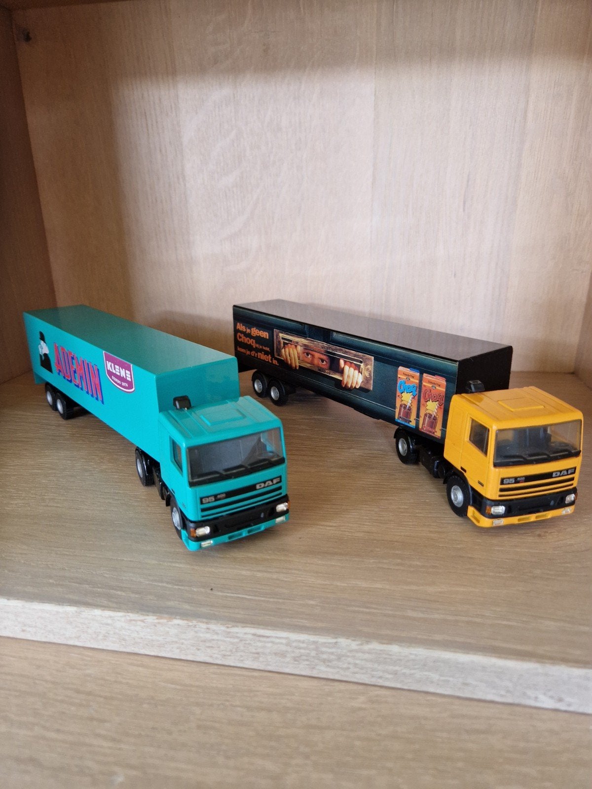 Lion Car Daf 95  vrachtwagens, Hobby en Vrije tijd, Modelauto's | 1:50, Ophalen of Verzenden, Zo goed als nieuw