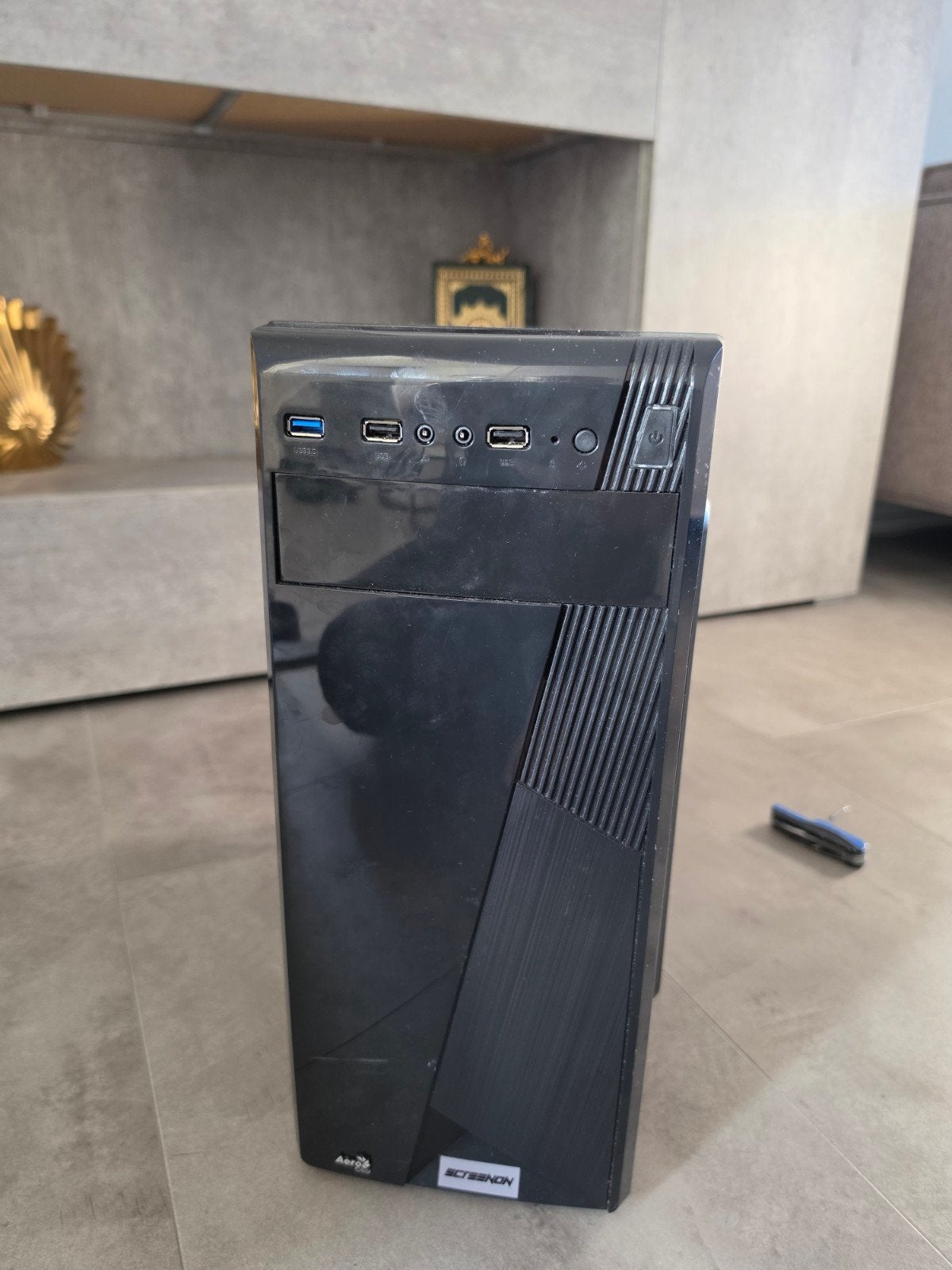 Gaming PC met AMD Ryzen processor en 256GB SSD, Ophalen, Gebruikt, AMD Ryzen, Aerocool