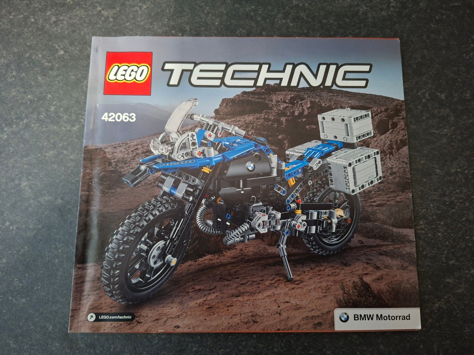 LEGO Technic BMW R 1200 GS Adventure (42063), Gebruikt, Lego, Ophalen of Verzenden, Complete set