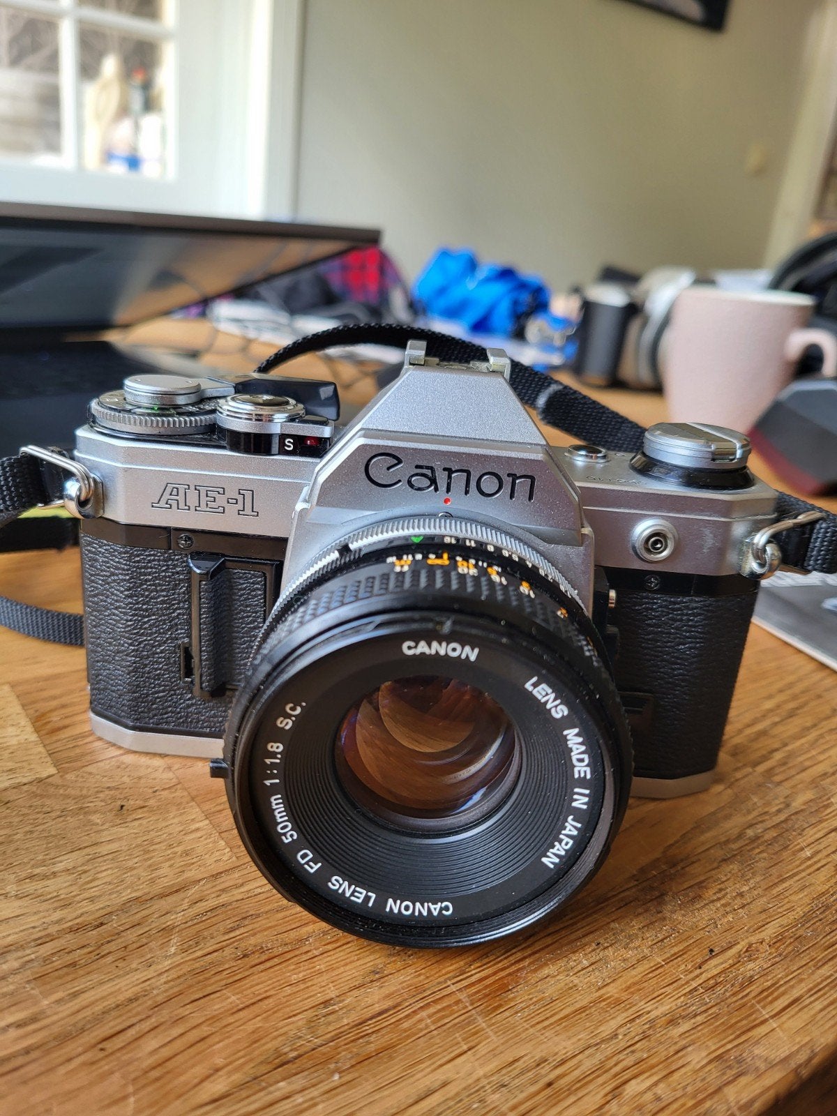 CANON AE-1, Audio, Tv en Foto, Ophalen of Verzenden, Spiegelreflex, Canon
