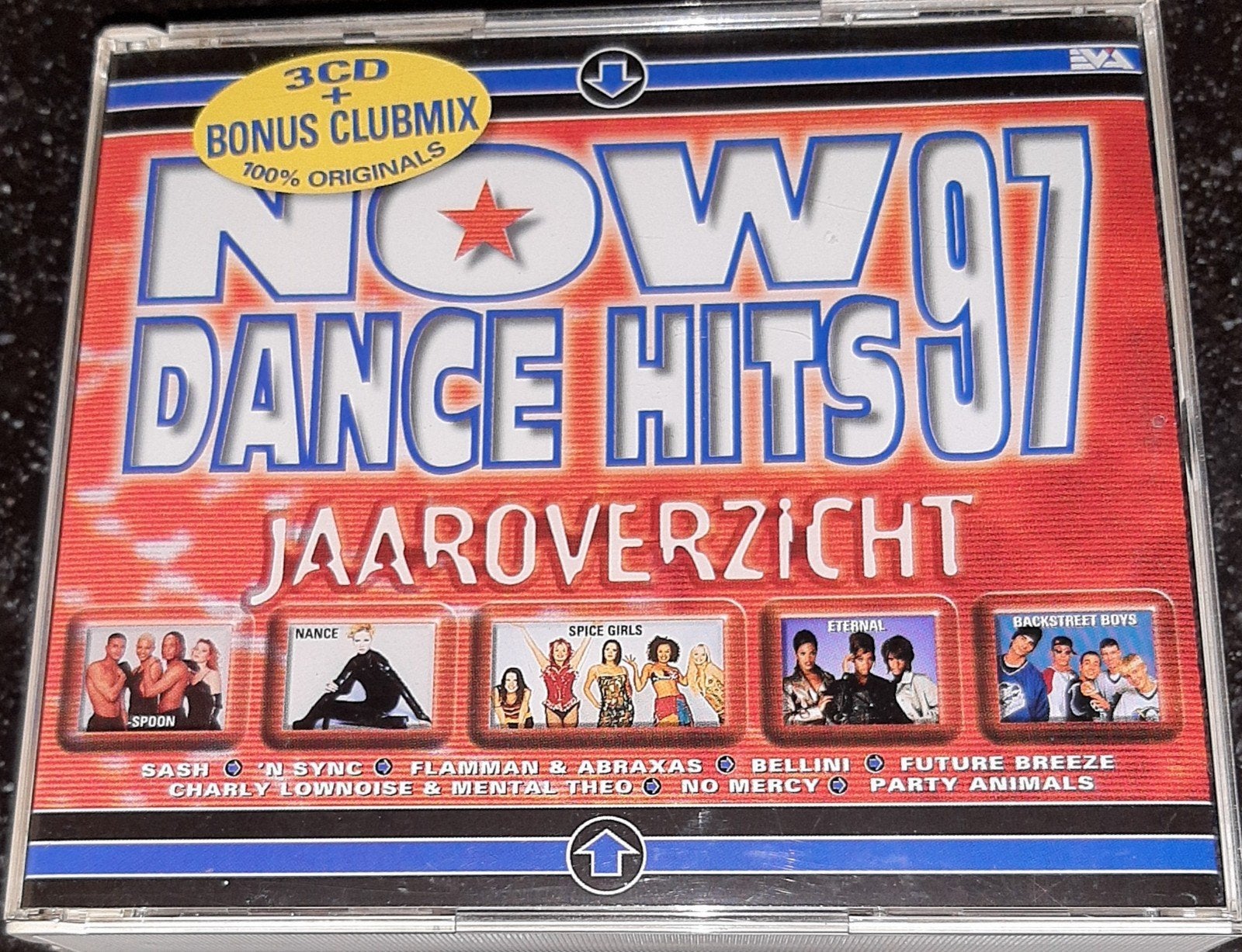 Now dance hits jaaroverzicht 1997 3cdbox, Boxset, Ophalen of Verzenden, Zo goed als nieuw, Dance Populair