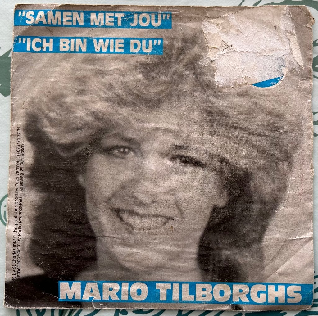 Piraten Single Mario Tilborghs., Cd's en Dvd's, Gebruikt, Verzenden, 7 inch, Overige typen