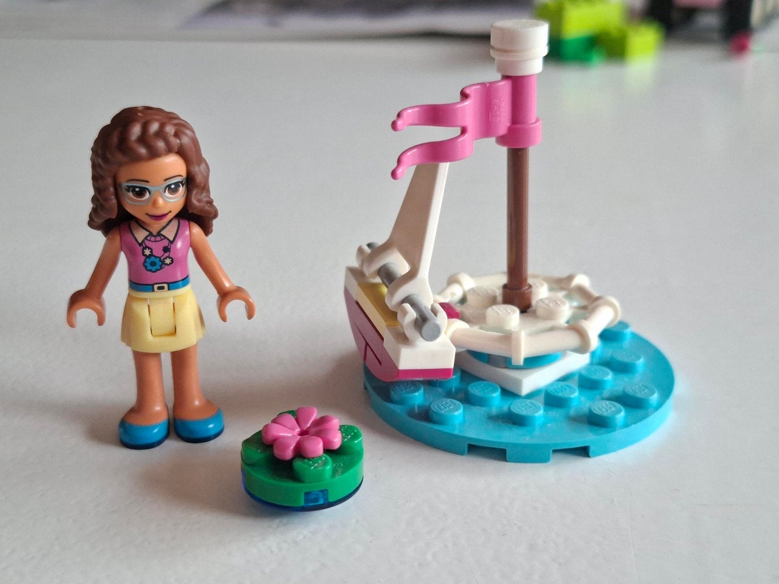 Z.g.a.n. LEGO Friends 30403 Olivia's Bootje, Ophalen, Lego, Friends, Zo goed als nieuw