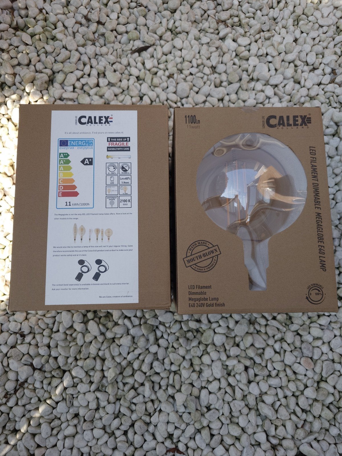 Nieuw Calex Megaglobe Lamp (2 stuks), Led-lamp, Dimbaar, Warm wit, 10 tot 30 watt