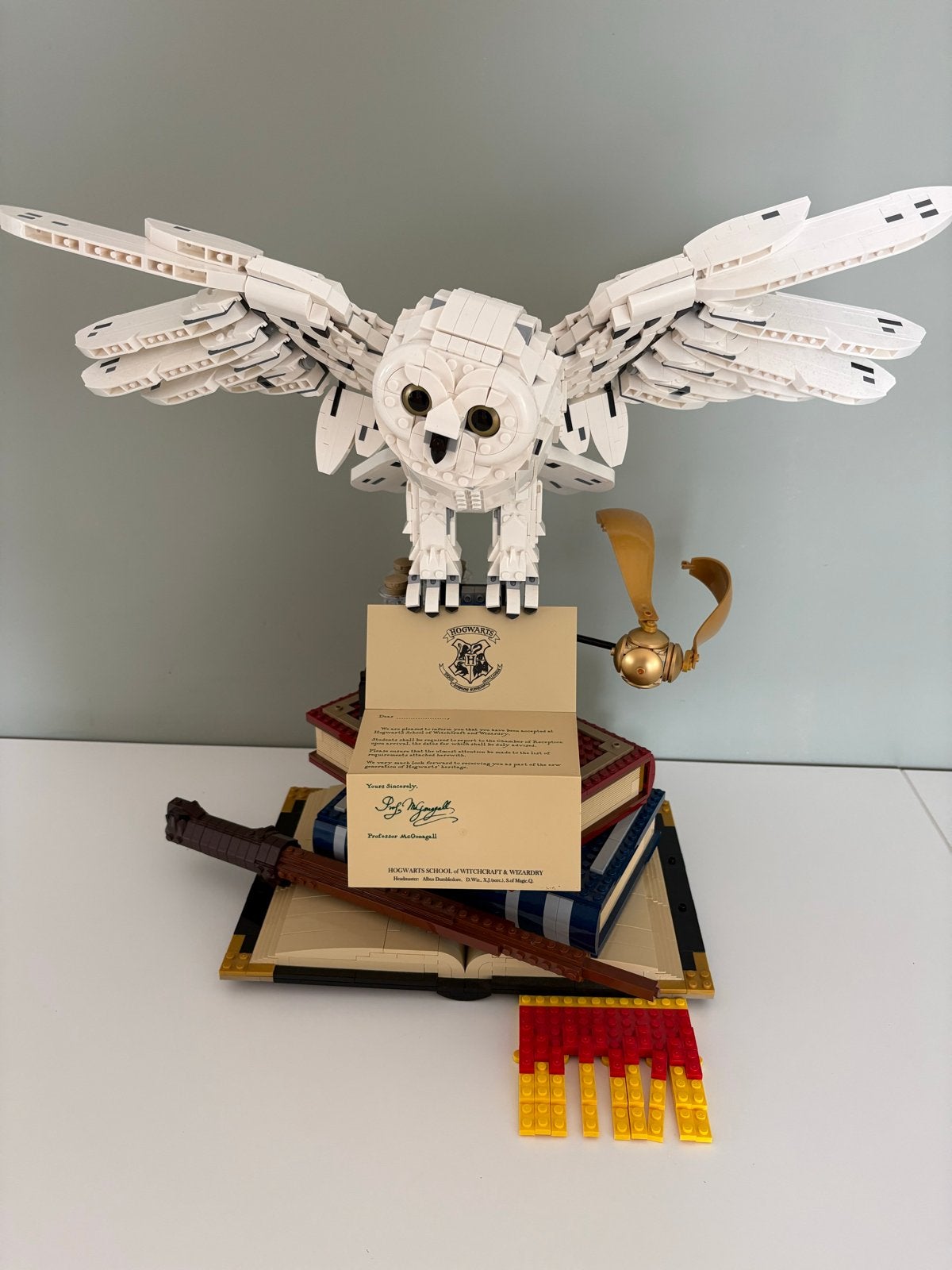 LEGO Harry Potter 76391 Zweinstein Iconen, Ophalen of Verzenden, Zo goed als nieuw, Jongen of Meisje